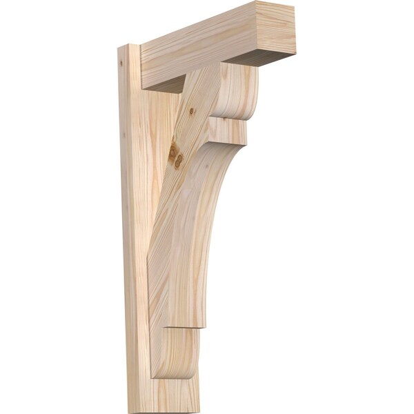 Ekena Millwork Olympic Block Smooth Outlooker, Douglas Fir, 5 1/2"W x 16"D x 28"H OUT06X16X28OLY05SDF - main